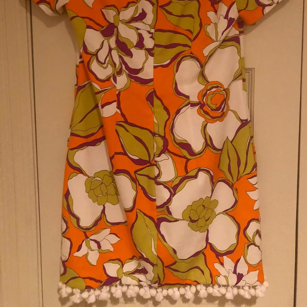 Trina Turk Shift with Pom Pom Hem